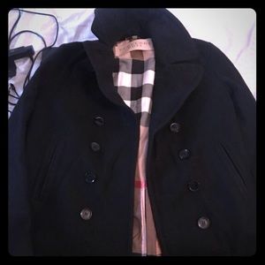 Burberry peacoat XL
